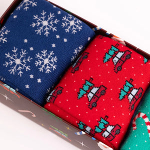 Swole Panda - Christmas Motif Drawer Box