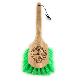 Surf Brush with LONG 15" Handle - Green