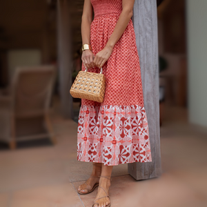 Marea Sasco Dress - Pink Porto