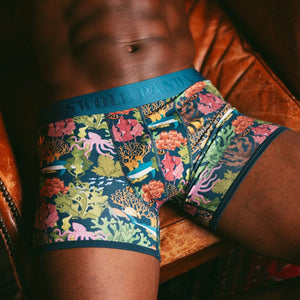 Swole Panda Boxers - Marine