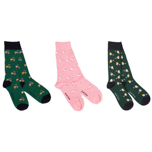 Swole Panda 3 Pack Socks - Farm Gift Set