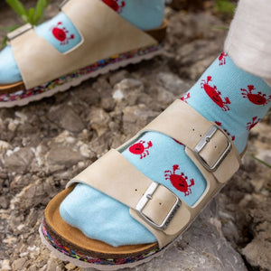 Swole Panda Socks - Crab