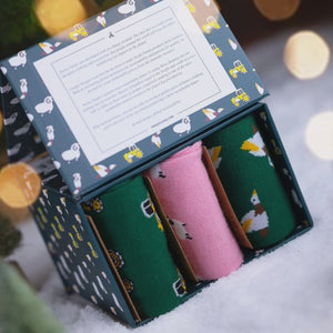 Swole Panda 3 Pack Socks - Farm Gift Set