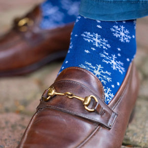 Swole Panda Hanging Socks -Snowflakes