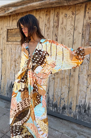 BDA Never Fully Dressed Toria Dress - Animal Shell