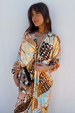 BDA Never Fully Dressed Toria Dress - Animal Shell