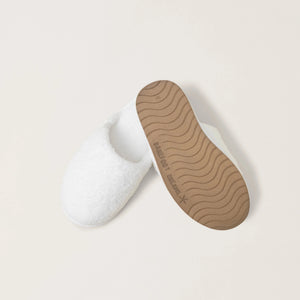 Barefoot Dreams CozyChic Unisex Slipper - White