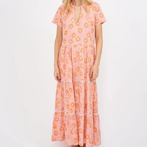 Marea Breakers Maxi Dress - Bright Floral