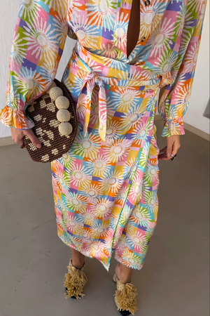 BDA Never Fully Dressed Jaspre Skirt - Check Sun