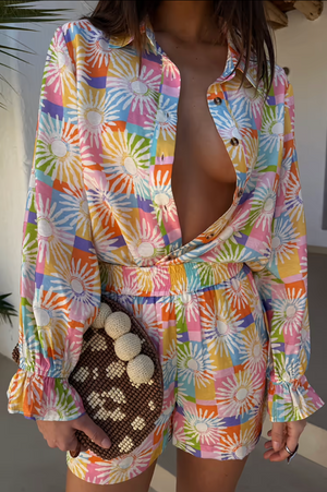 BDA Never Fully Dressed Elissa Shorts - Sun Check