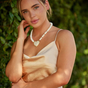 Adriana Pappas - Heart Sparkles Necklace