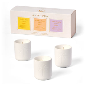 Isla Botanica Island Moments – Candle Gift Set (3 x 105g)