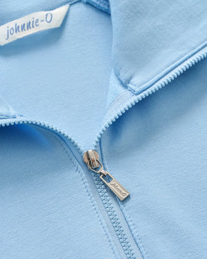 Johnnie-O Eliza Performance 1/2 Zip Pullover - Gulf Blue