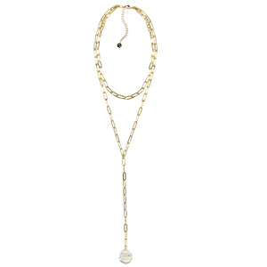 Adriana Pappas - Luxe Layered Lariat Necklace