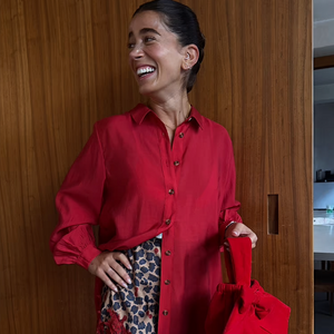 NFD Miley Shirt Cherry Red