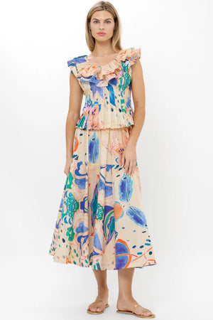 Oliphant Olivia Skirt - Antico Cream