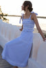 Oliphant Olivia Skirt- Sconset Blue