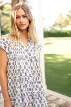 Marea Mackenzie Dress - Atlantic Bordeaux