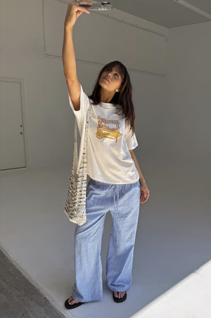 BDA Never Fully Dressed T Shirt - Orange Cart