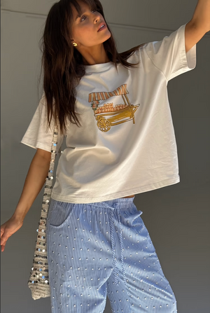 BDA Never Fully Dressed T Shirt - Orange Cart