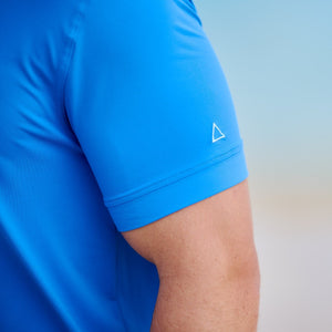 Men's Performance Polo - Atlantic Blue