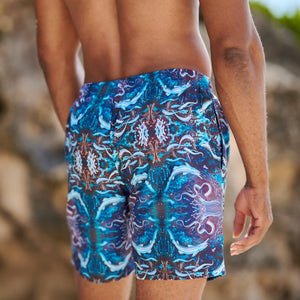 TABS Bermuda Recycled Swim Shorts Mens Graham Foster