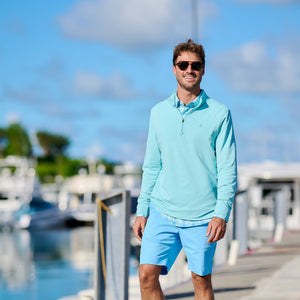 Men's Five-Star Stretch Bermudas - Bluebird