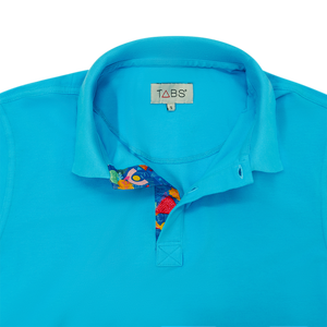Men's Cotton Polo - Parrotfish