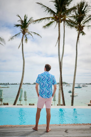 Men's Five-Star Stretch Bermudas - Princess Pink