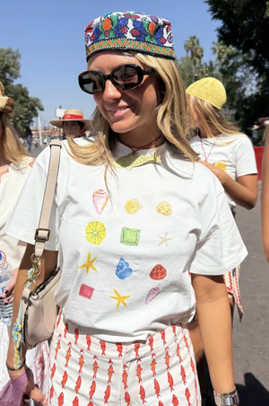 BDA Never Fully Dressed T Shirt - White Shell Ioana