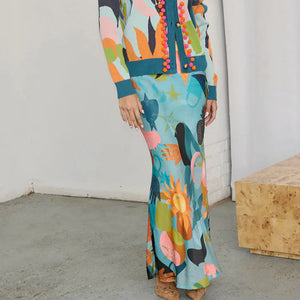 Never Fully Dressed Dorris Skirt - Balearic