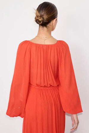 Never Fully Dressed Reign Dress - Red & Pink