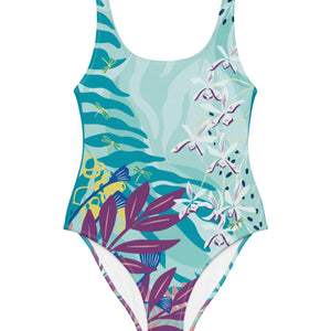 The Loren Isy B. One Piece Swimsuit - Orchid