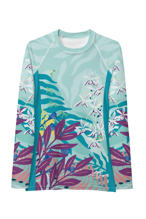 The Loren Isy B. Rash Guard SPF 40 - Orchid