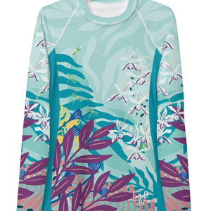 The Loren Isy B. Rash Guard SPF 40 - Orchid