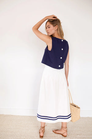 Marea Josie Tank - Navy