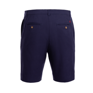 TABS Mens North Rock Navy cotton Bermuda shorts