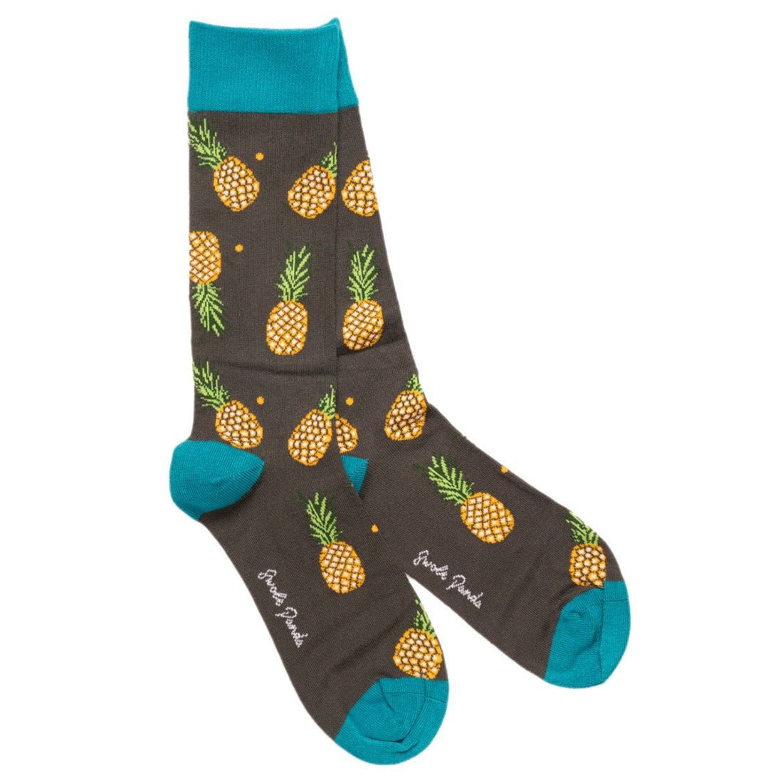 Swole Panda Socks - Pineapples