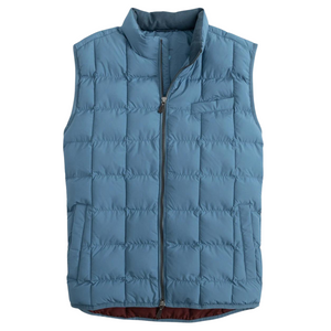 Johnnie-O Enfield Quilted Vest - Slate