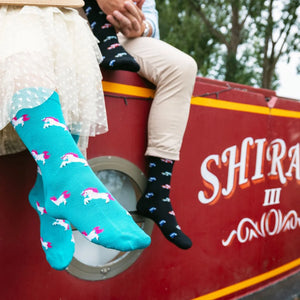 Swole Panda Socks - Unicorn