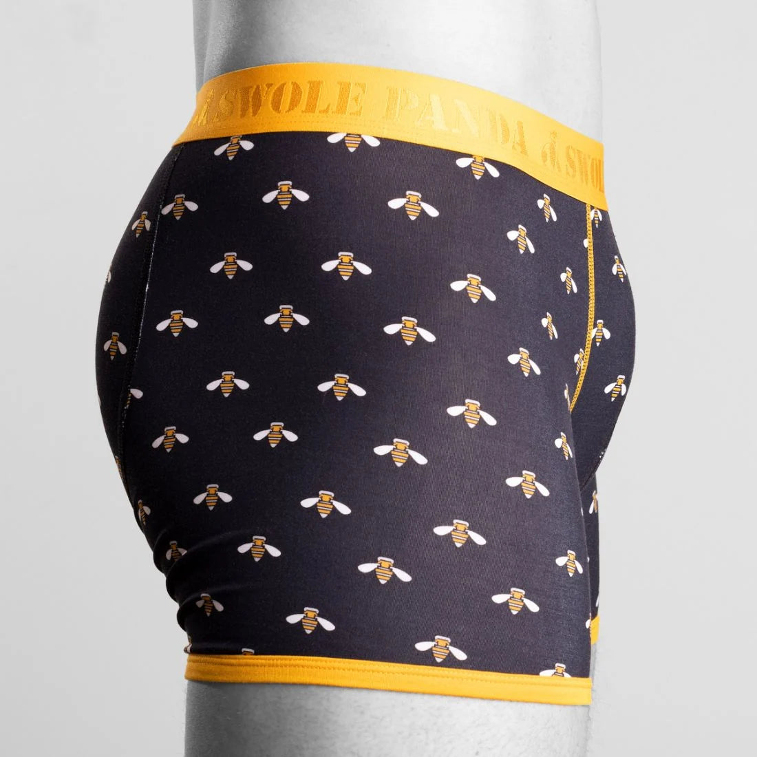 Swole Panda Boxers - Bumble Bees