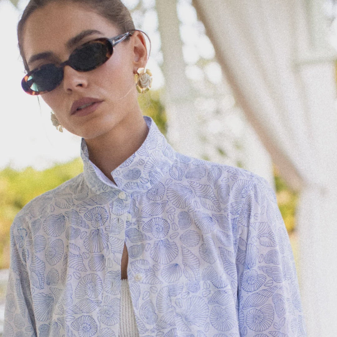 Marea Favorite Shirt - Blue Seashell