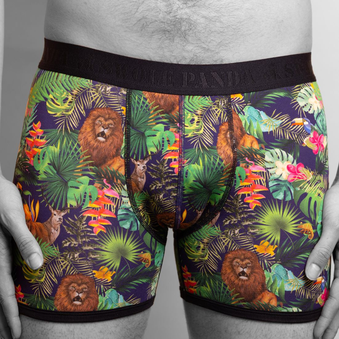 Swole Panda Boxers - Jungle