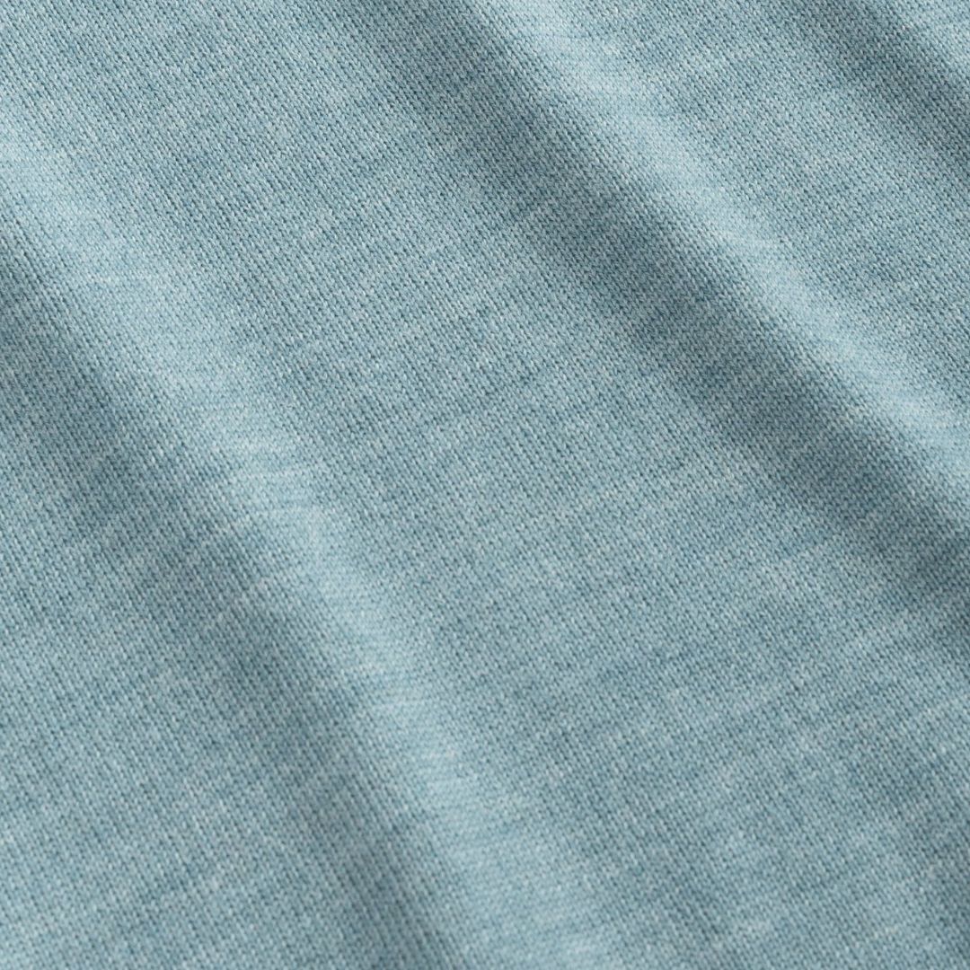 Johnnie-O Raynor Merino 1/4 Zip Sweater- Riviera