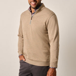 Johnnie-O Sully 1/4 Zip Pullover - Cedar