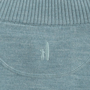 Johnnie-O Raynor Merino 1/4 Zip Sweater- Riviera