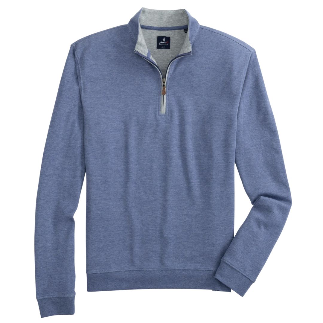 Johnnie-O Sully 1/4 Zip Pullover - Cascade