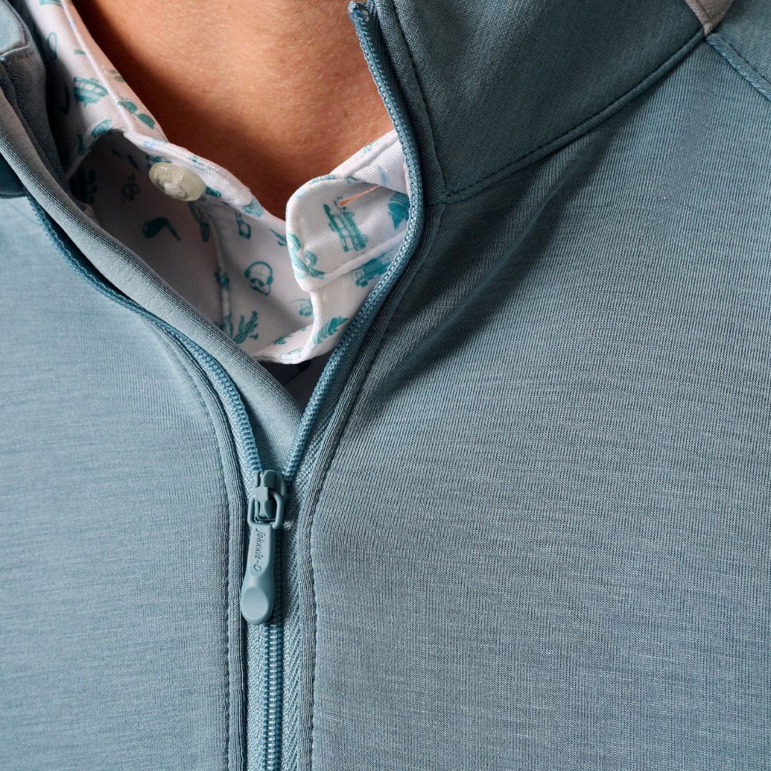 Johnnie-O Griggs Performance 1/4 Zip Pullover - Permafrost