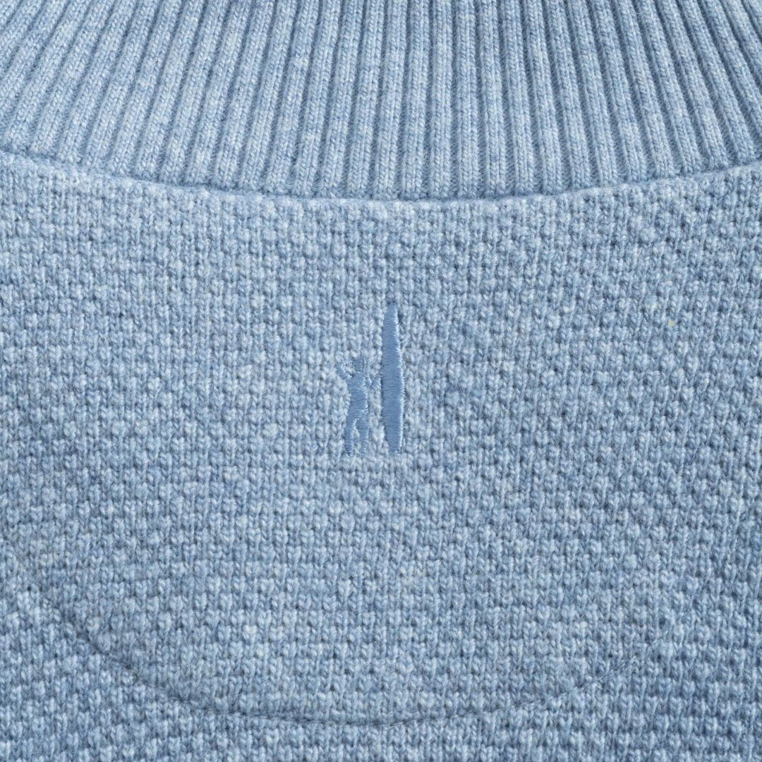 Johnnie-O Esteban Johnny Collar Sweater - Breeze