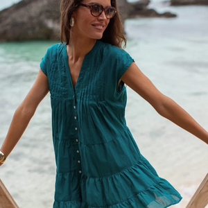 Marea Mackenzie Dress - Deep Teal